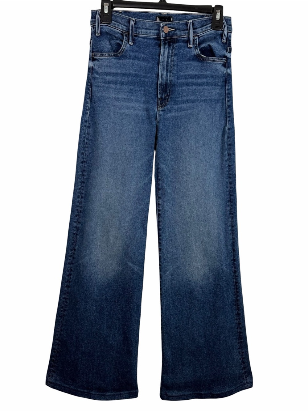 MOTHER | The Hustler Roller Heel Wash in Need For Speed Jeans